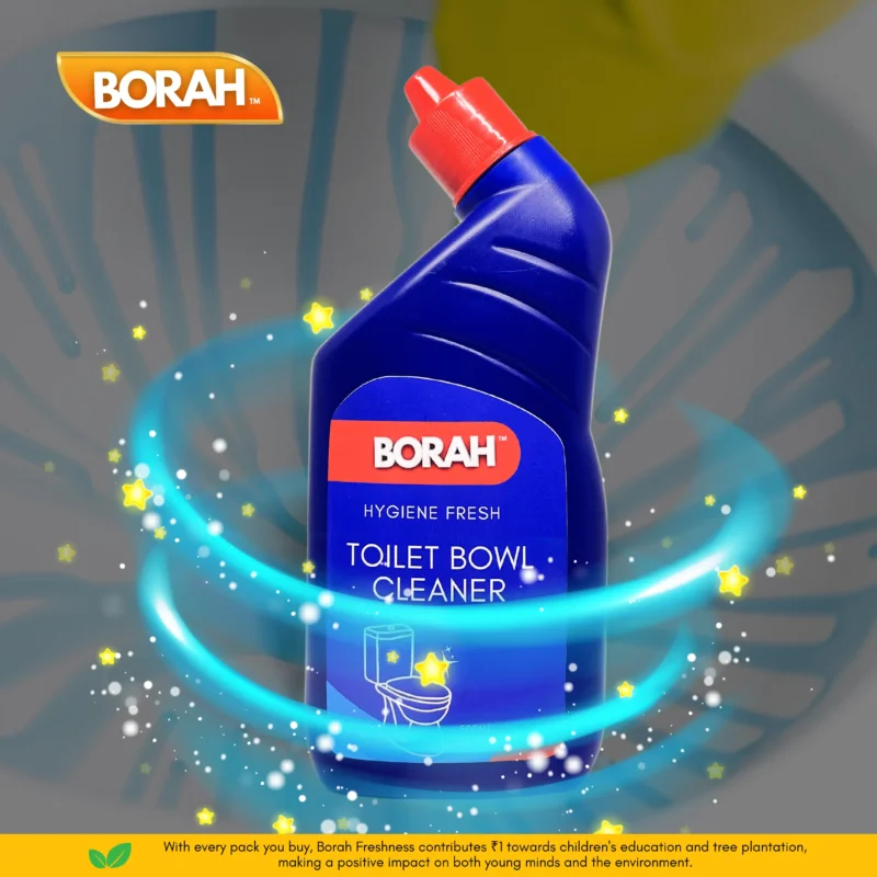 Borah Hygiene Fresh Toilet Cleaner Application