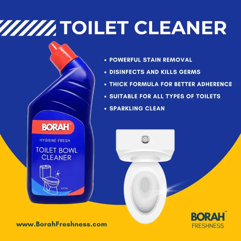 Borah Hygiene Fresh Toilet Cleaner Features
