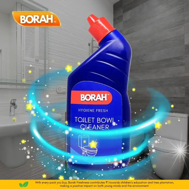 Borah Hygiene Fresh Toilet Cleaner Full Bathroom