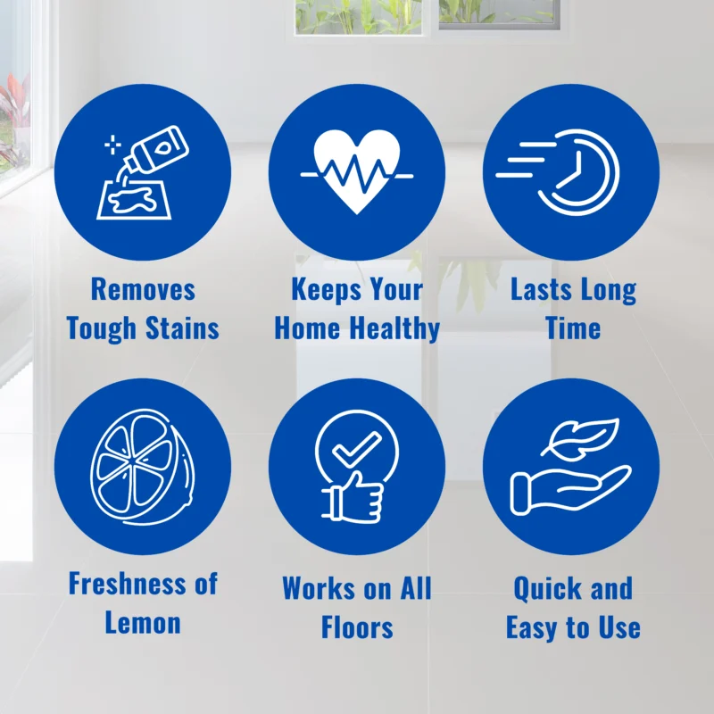 Sparzol Lemon Floor Cleaner Features